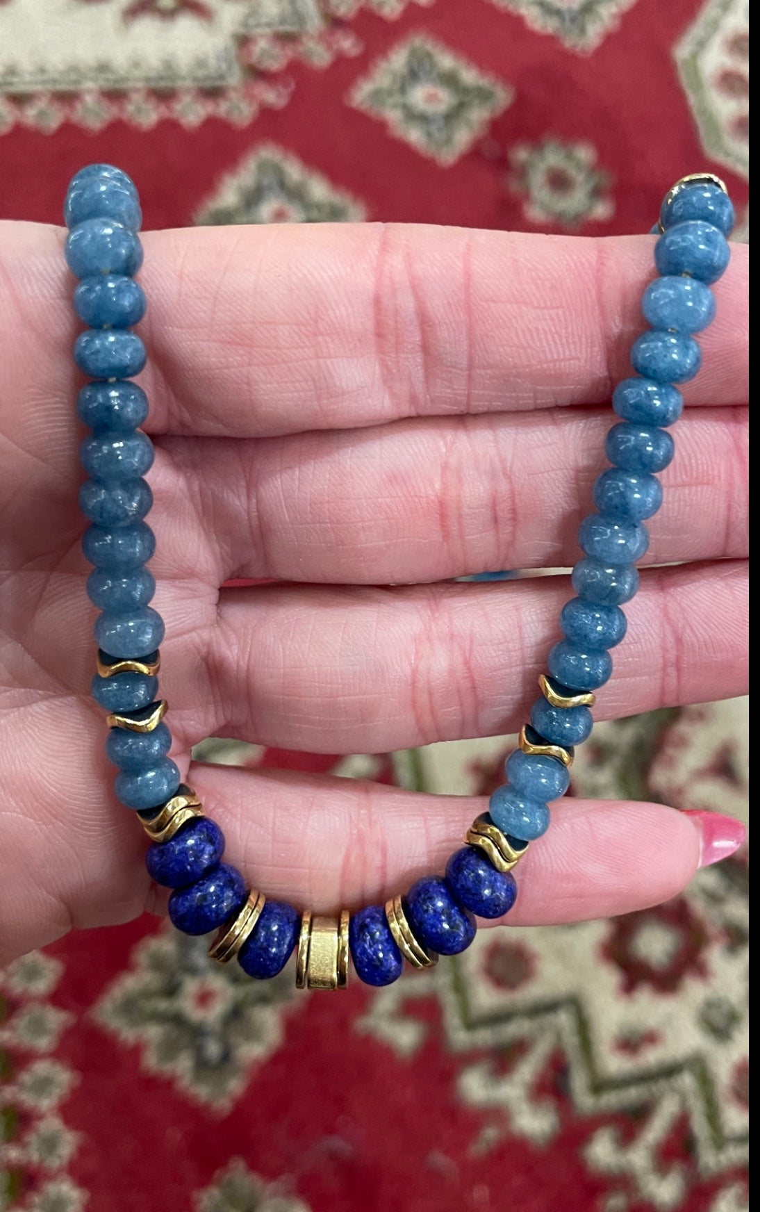 Collier Artisanal lapis-lazuli
