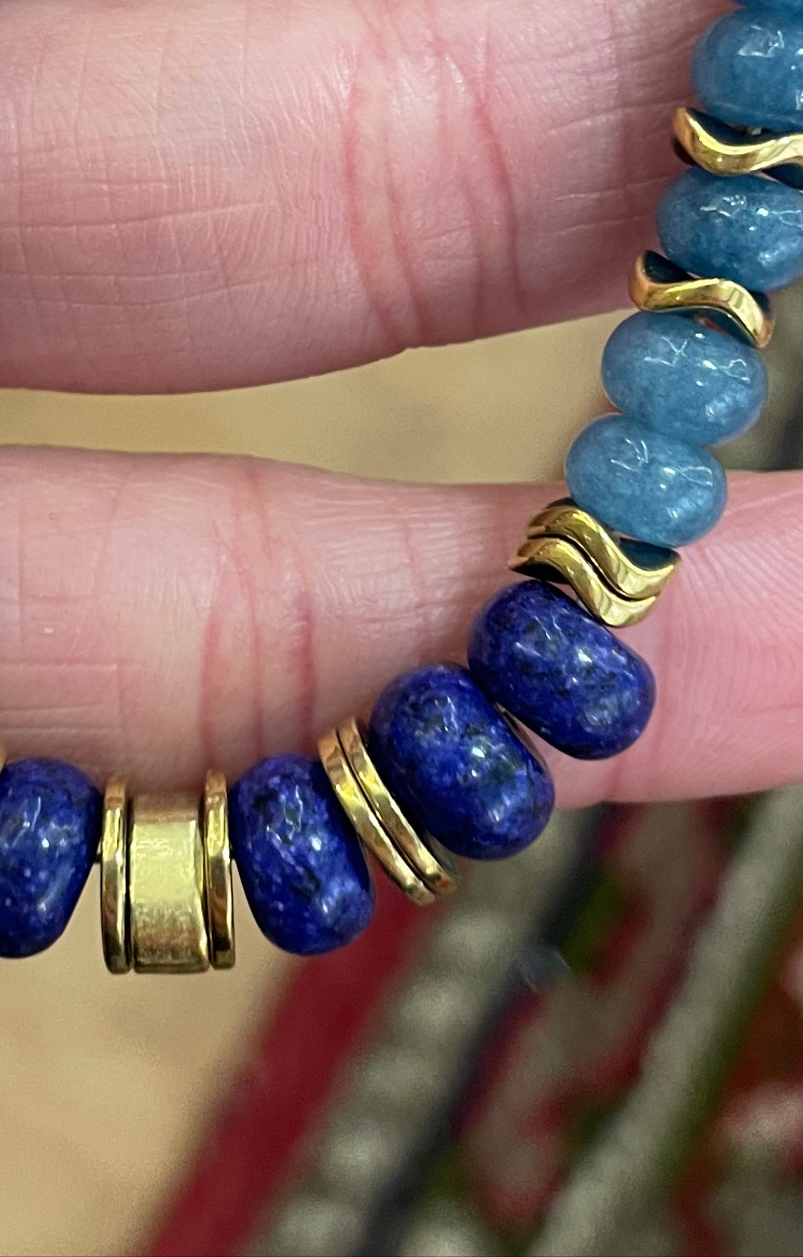 Collier Artisanal lapis-lazuli